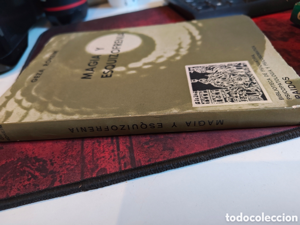 Libros antiguos: Magoa y Esquizofrenia editorial Paidos de Geza Roheim