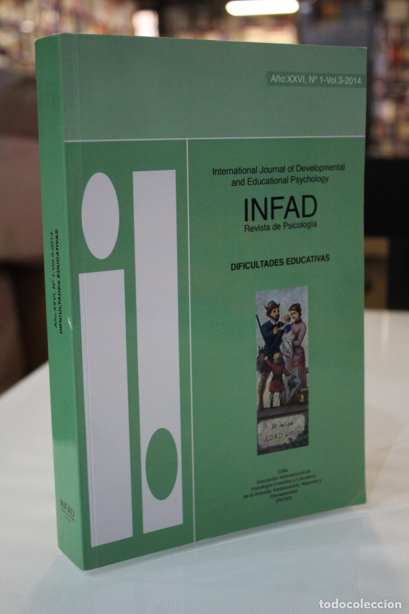 Libros antiguos: Dificultades Educativas. INFAD Revista de Psicolog&iacute;a. A&ntilde;o: XXVI, N.&ordm; 1-Vol.3- 2014 - Vv.aa.