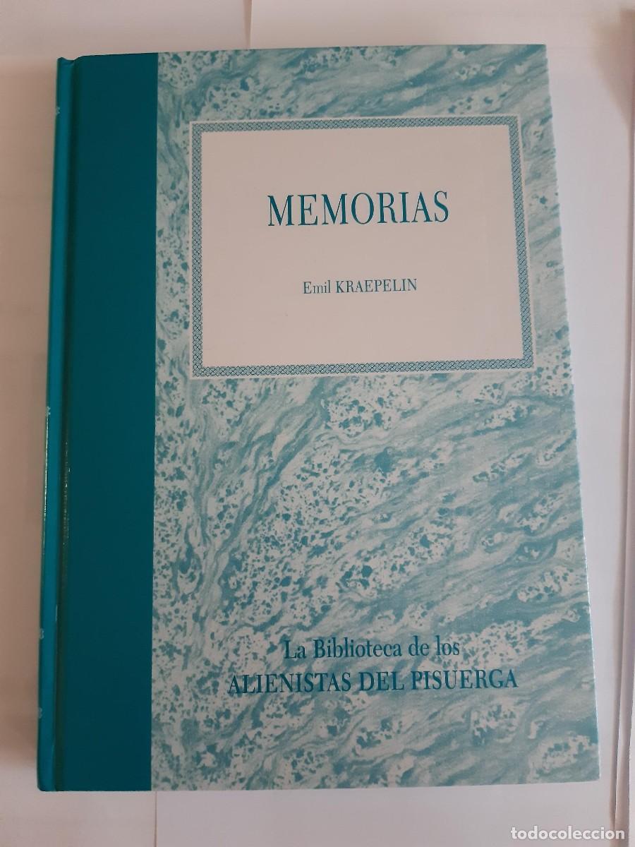 Libros antiguos: MEMORIAS. EMIL KRAEPELIN. LA BIBLIOTECA DE LOS ALIENISTAS DEL PISUERGA. PSICOLOGIA