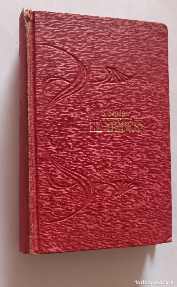 Libros antiguos: Samuel Smiles-El deber.