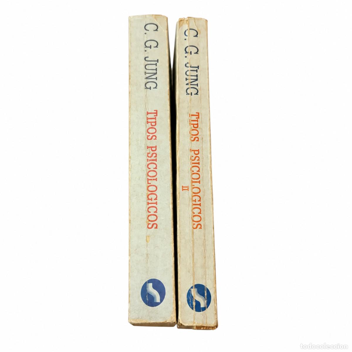 Libros antiguos: C. G. Jung &ndash; Tipos psicol&oacute;gicos &ndash; 2 tomos &ndash; Sudamericana &ndash; 1985 LM