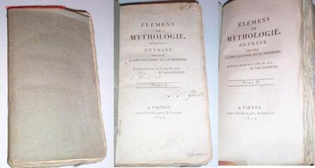 Libros antiguos: ELEMENTOS DE MITOLOG&Iacute;A 1804 2vols - Foto 1