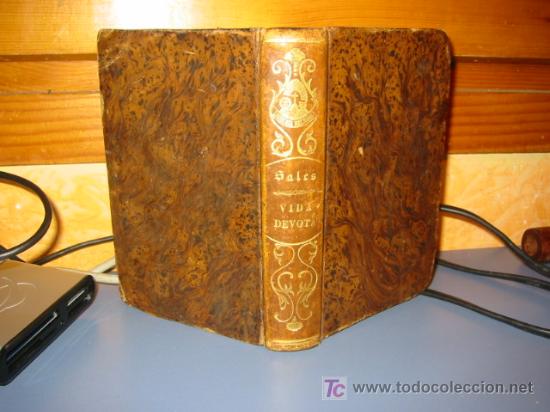 Libros antiguos: COMPENDIO DE LA VIDA DE SAN FRANCISCO DE SALES   -  a&ntilde;o 1850