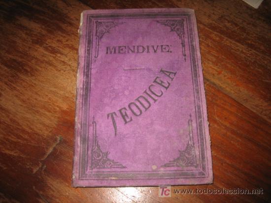 Libros antiguos: ELEMENTOS DE TEODICEA - Foto 1