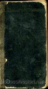 Livros antigos: ANTIGUO DEVOCIONARIO MANUAL DEL CRISTIANO 1918?