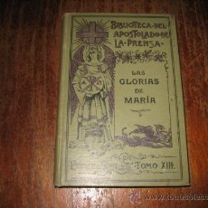 Libros antiguos: GLORIAS DE MARIA 