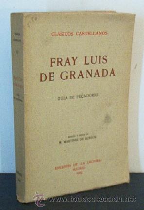 Libros antiguos: FRAY LUIS DE GRANADA - A&Ntilde;O 1929 - Foto 1