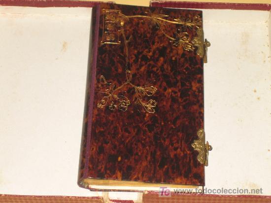 Libros antiguos: DEVOCIONARIO - 1903- TAPAS EN CAREY - - Foto 1