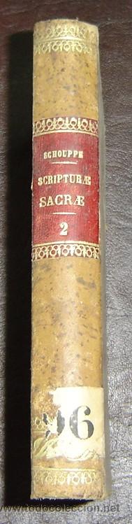 Libros antiguos: CURSUS SCRIPTURAE SACRAE - Tomus II - Edicion 3&ordf; circa 1886 - Foto 1