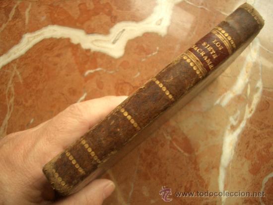 Libros antiguos: RAro.Los siete sacramentos 1806