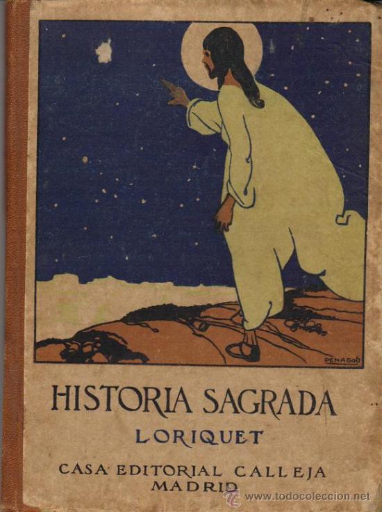Libros antiguos: Compendio de Historia Sagrada - Foto 1
