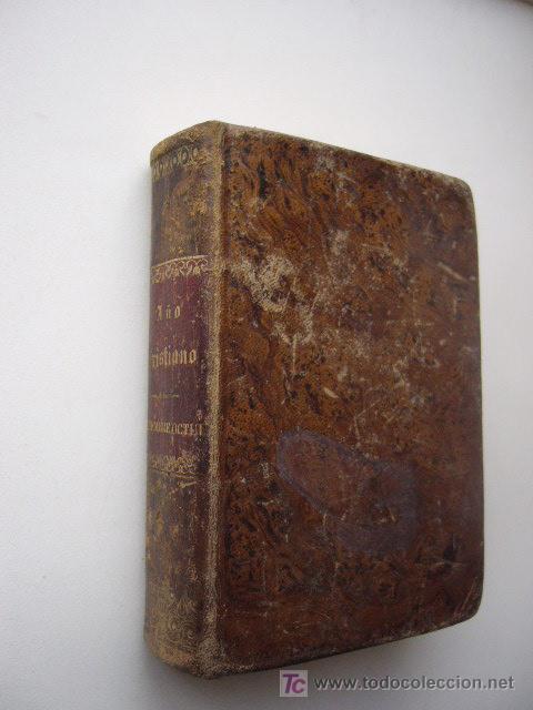 Libros antiguos: NOVISIMO A&Ntilde;O CRISTIANO. SEPTIEMBRE Y OCTUBRE. MADRID, 1852. 2 TOMOS EN UN VOLUMEN.