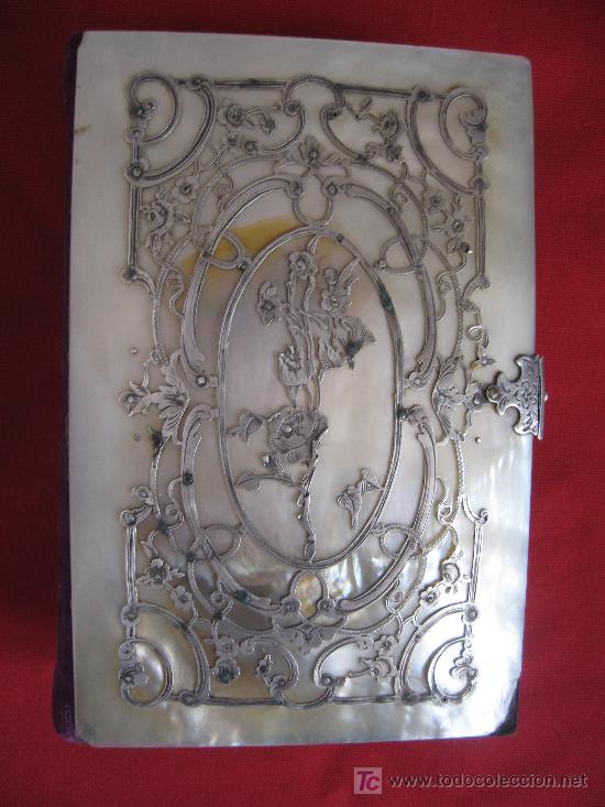 Libros antiguos: MISAL DE NACAR Y PLATA - MANUAL DE LAS HIJAS DE MARIA - 1898