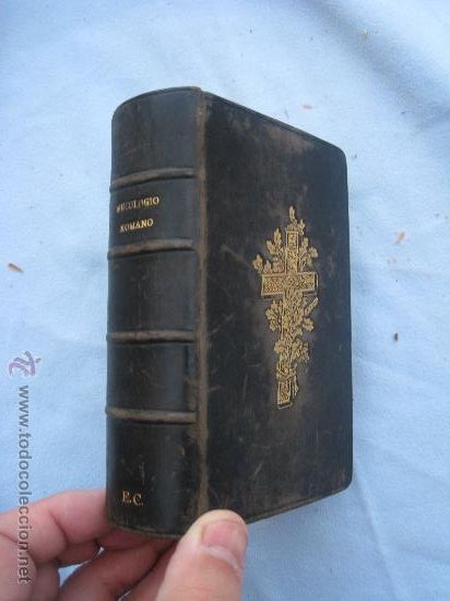 Libros antiguos: 1877.EUCOLOGIO ROMANO. Devocionario completo. Contiene los oficios de todos los domingos y principal