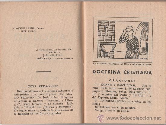 Libros antiguos: CATECISMO 2&ordm; GRADO - - Foto 2