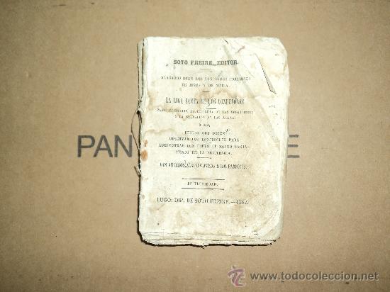 Livros antigos: La Liga Santa de los confesores.