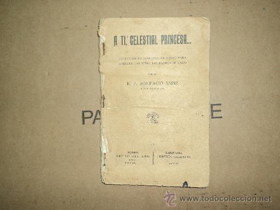 Libros antiguos: A ti, celestial princesa. - Foto 1