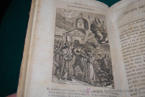Libros antiguos: Catecismo explicado - Foto 7