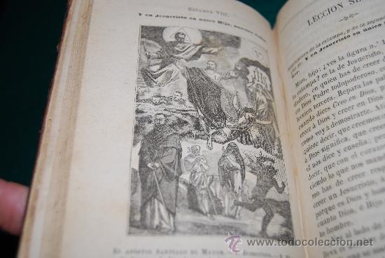 Libros antiguos: Catecismo explicado - Foto 8
