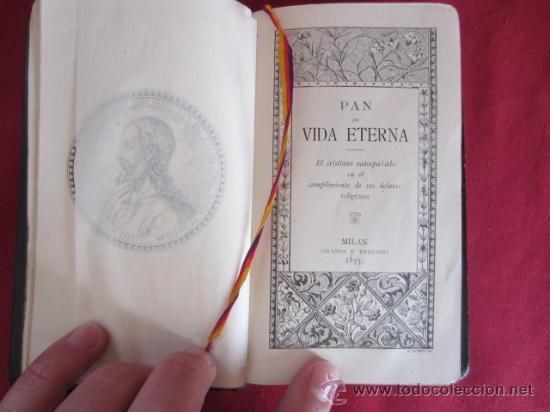 Libros antiguos: PAN DE VIDA ETERNA - 1893 - Foto 3