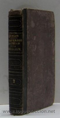 Libros antiguos: COMPENDIO HISTORICO DE LA RELIGION - Foto 1