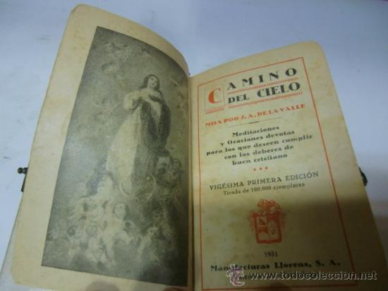Libros antiguos: Librito de misa con cierre de metal, 1931 - Foto 4