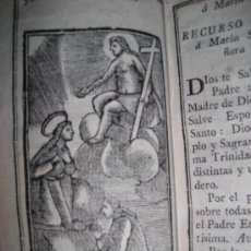 Libros antiguos: EXERCICIO QUOTIDIANO,ORACIONES Y DEVOCIONES...,1803. BIEN ILUSTRADO. Lote 34597541