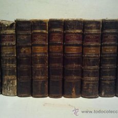 Libros antiguos: AÑO CRISTIANO O EJERCICIOS DEVOTOS. TRADUCIDO DEL FRANCÉS AL CASTELLANO. 9 TOMOS. MADRID, 1789.