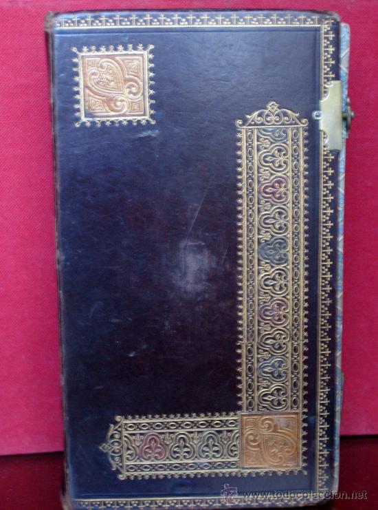 Libros antiguos: ANTIGUO MISAL MODERNISTA BARCELONA 1889  OFICIO DEL DOMINGO INST ITALIANO D ARTES GRAFICAS BERGAMO