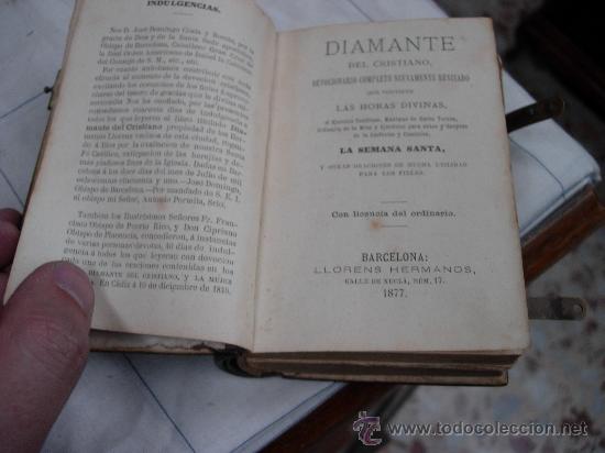 Libros antiguos: Misal del a&ntilde;o 1877 - Foto 8