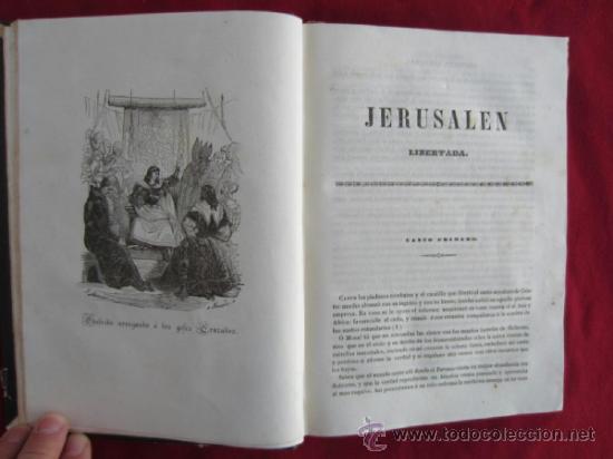 Libros antiguos: JERUSALEN LIBERTADA - 1842 - Foto 5