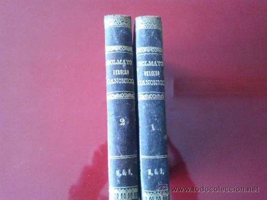 Libros antiguos: DERECHO CANONICO - Foto 1