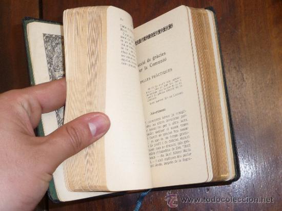 Libros antiguos: Devocionario eucaristico. 1936, con su funda. - Foto 5