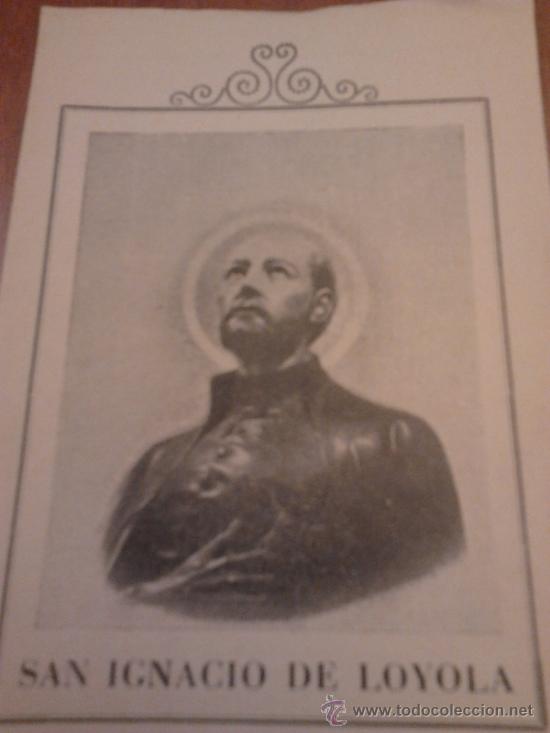 Libros antiguos: San Ignacio de Loyola,novena - Foto 1