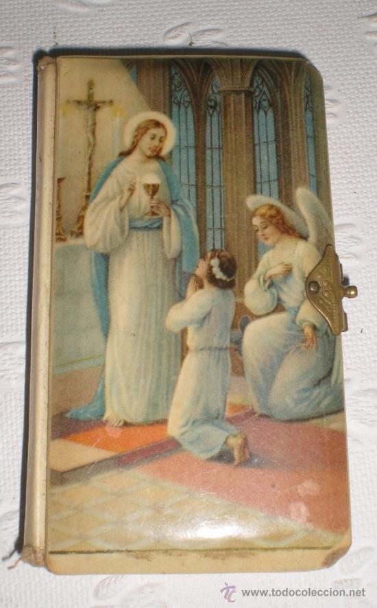 Old books: Antiguo devocionario de celuloide - Horas m&iacute;sticas - 1928 - Editor Manuel Valles (Barcelona).