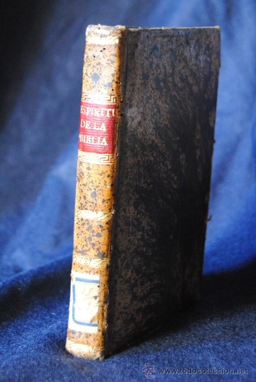 Libros antiguos: ESP&Iacute;RITU DE LA BIBLIA ,1797 - Foto 1