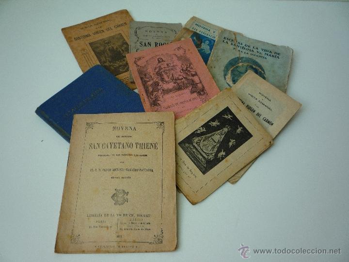 Libros antiguos: LOTE LIBRILLOS RELIGIOSOS - Foto 2