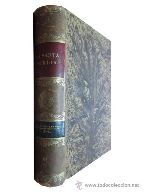Livres anciens: 0010036 LA SANTA BIBLIA Vol. 3 y 4  Antiguo Testamento