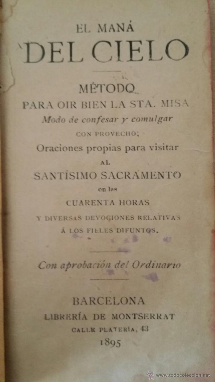 Libros antiguos: EL MAN&Aacute; DEL CIELO - Foto 2