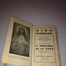 Libros antiguos: DEVCIONARIO ALMA PIADOSA CUBIERTAS DE NACAR AÑO 1925. Lote 44006315