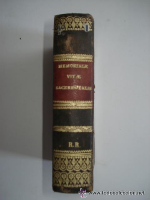 Libros antiguos: MEMORIALE VITAE SACERDOTALIS - 1853 - Foto 1