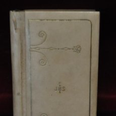 Libros antiguos: LIBRO DE ORAS ABREVIADO (DEVOCIONARIO). AÑOS 20. ÉPOCA MODERNISTA