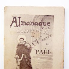 Libros antiguos: ALMANAQUE DE LAS CONFERENCIAS DE S. VICENTE PAUL / HORMIGA DE ORO 1894 / ILUSTRADO/ BUEN ESTADO. Lote 46721654