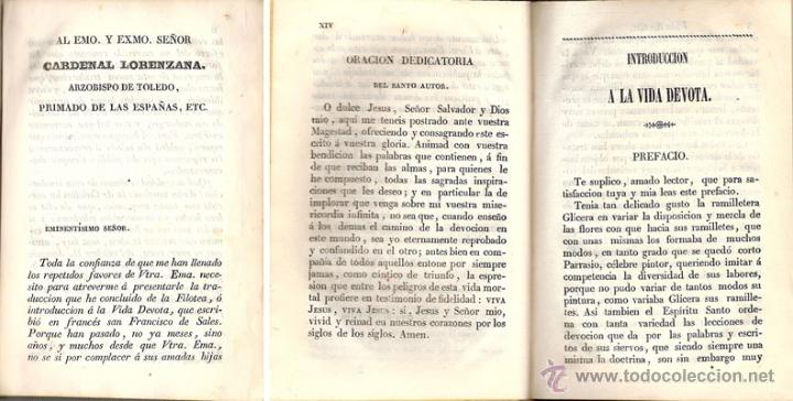 Libros antiguos: INTRODUCCI&Oacute;N A LA VIDA DEVOTA &ndash; A&ntilde;o 1844 - Foto 4