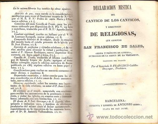 Libros antiguos: INTRODUCCI&Oacute;N A LA VIDA DEVOTA &ndash; A&ntilde;o 1844 - Foto 5