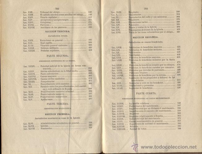 Libros antiguos: LECCIONES DE DISCIPLINA ECLESI&Aacute;STICA - A&ntilde;o 1874 - Foto 5
