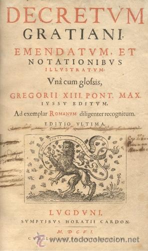 Libros antiguos: DECRETVM GRATIANI - A&ntilde;o 1606 - Foto 2