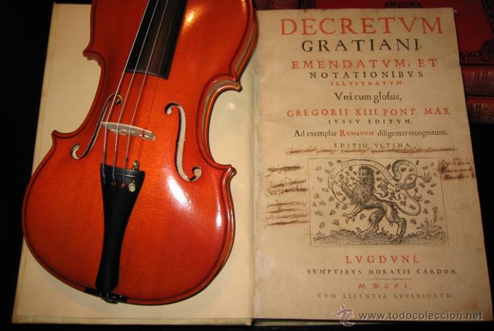 Libros antiguos: DECRETVM GRATIANI - A&ntilde;o 1606 - Foto 9