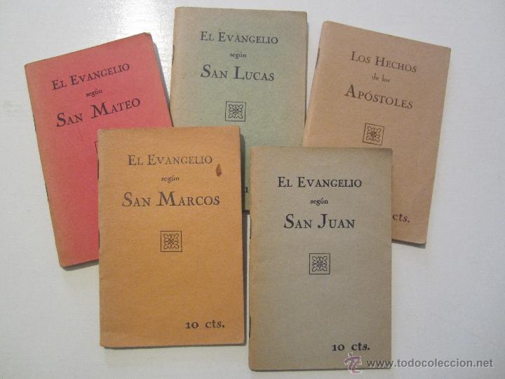 Libros antiguos: LOS EVANGELIOS 1933 - Foto 1