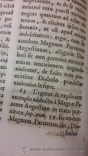 Libros antiguos: EXORCISMOS: GONZÁLEZ MATEO, Diego- “Bellum Theologicum adversas Diabolicas Violentias”-SIGLO XVIII - Foto 12 - 49294679